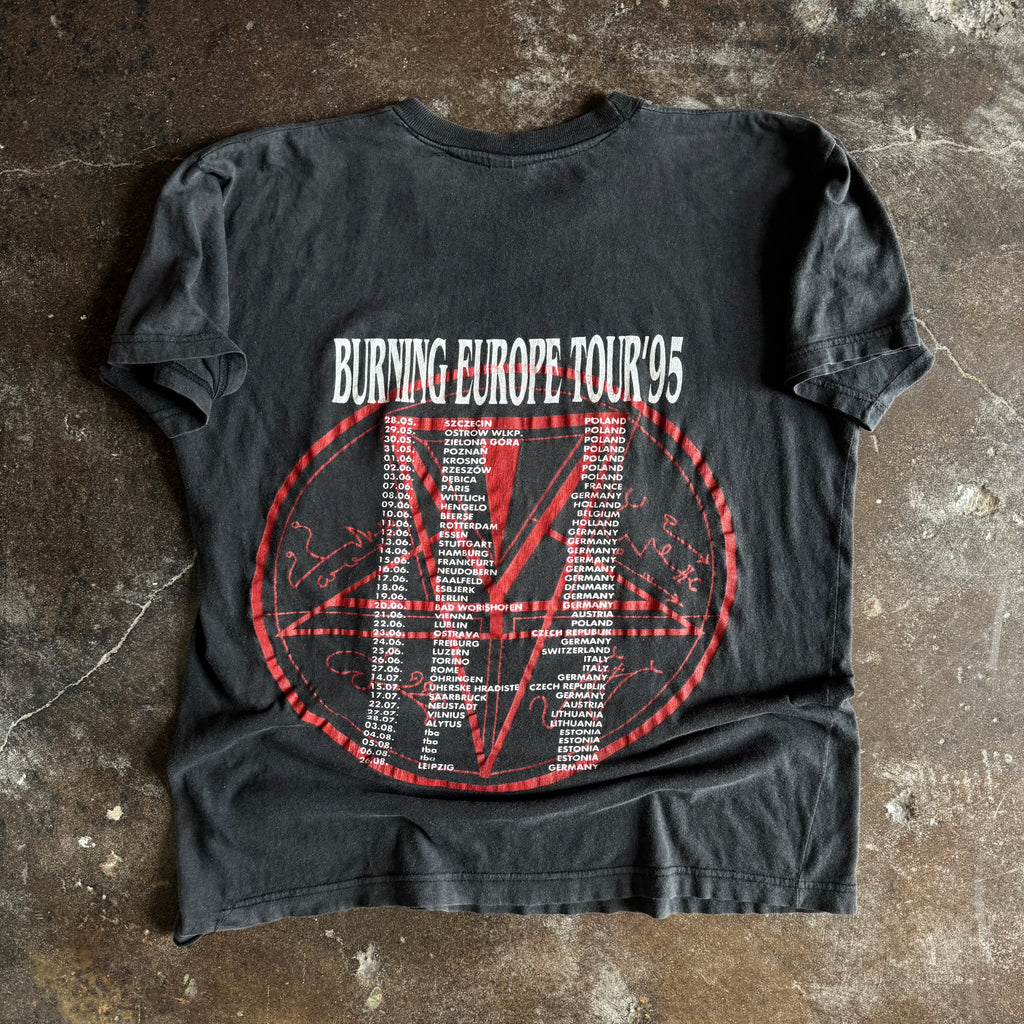 90’s Vader Death Metal Band Europe Tour Tee (XL)