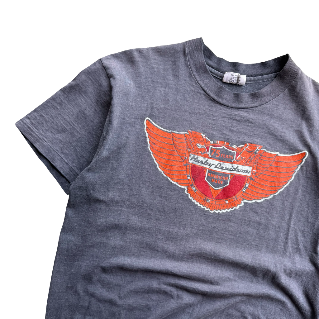 70’s Harley Anniversary Sun Faded Tee Size L