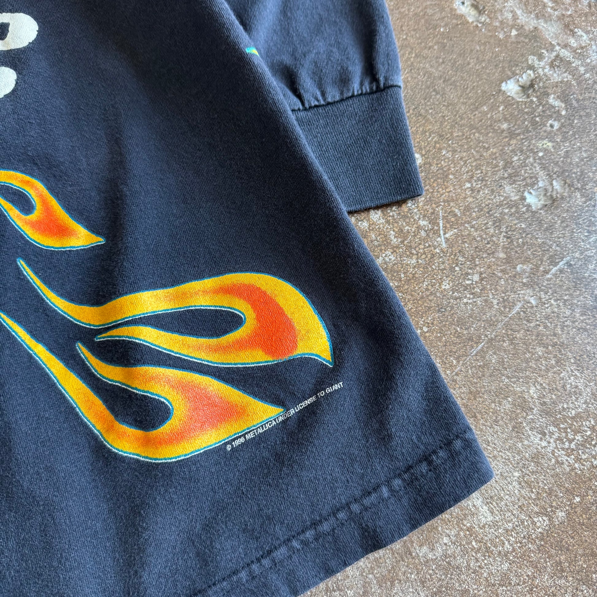 90’s Metallica 15 Years Flame Longsleeve (L)