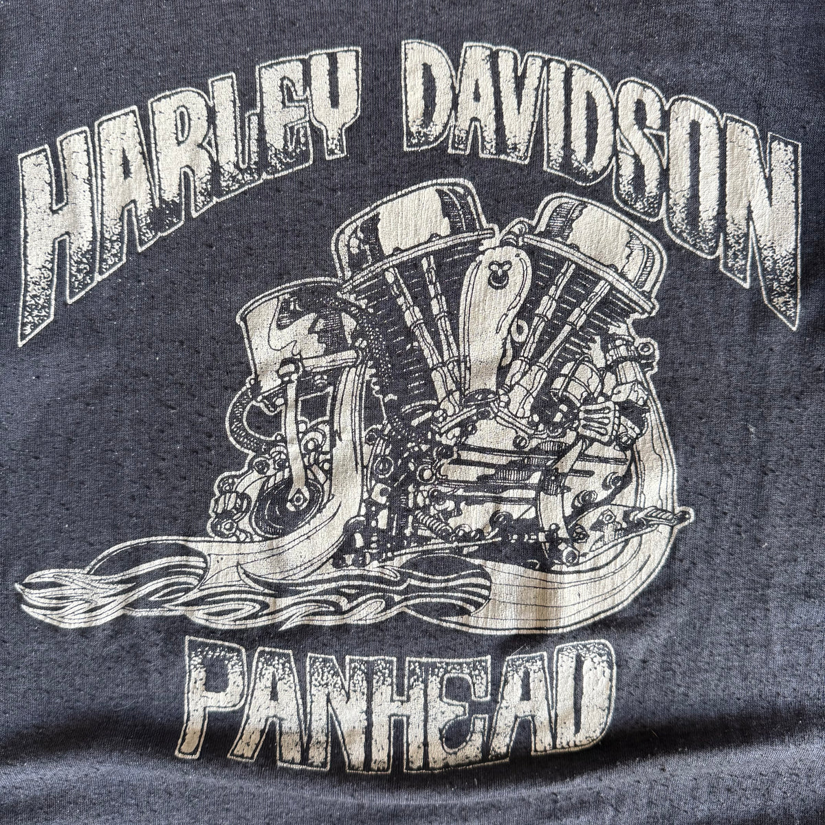 70’s Harley Panhead Engine Tee (M)