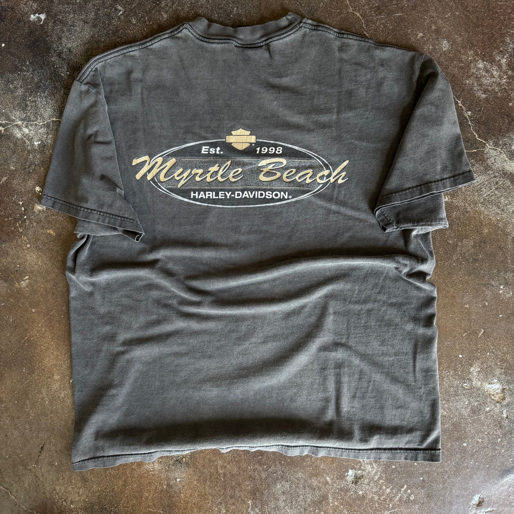90's Harley "Brothers in Freedom" Sun Faded Tee (XL)