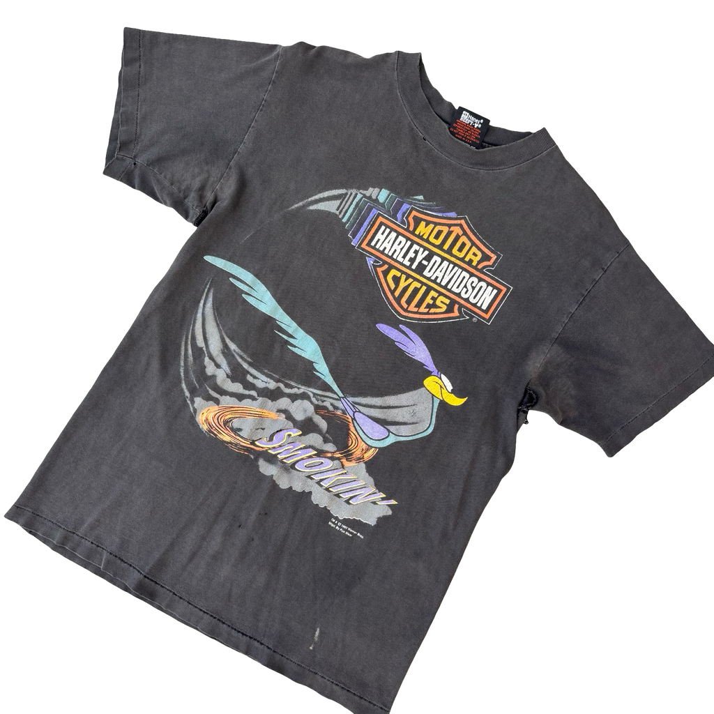 90’s Harley “Smokin” Road Runner Tee Size M