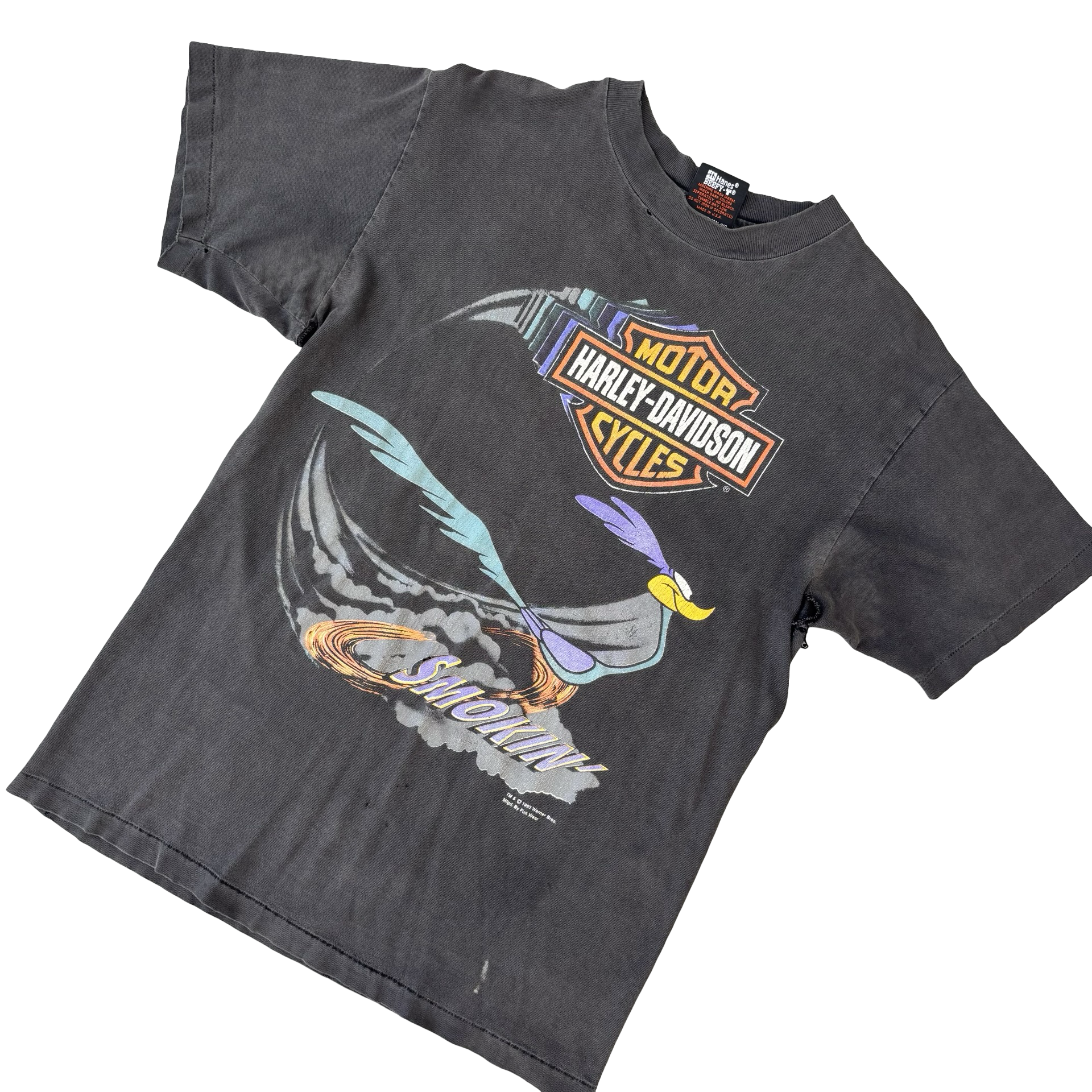 90’s Harley “Smokin” Road Runner Tee Size M