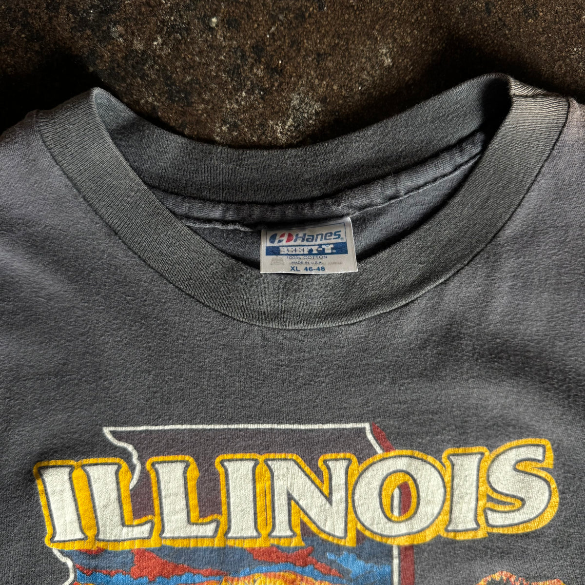 80’s Best Way to See Illinois Harley Tee (XL)