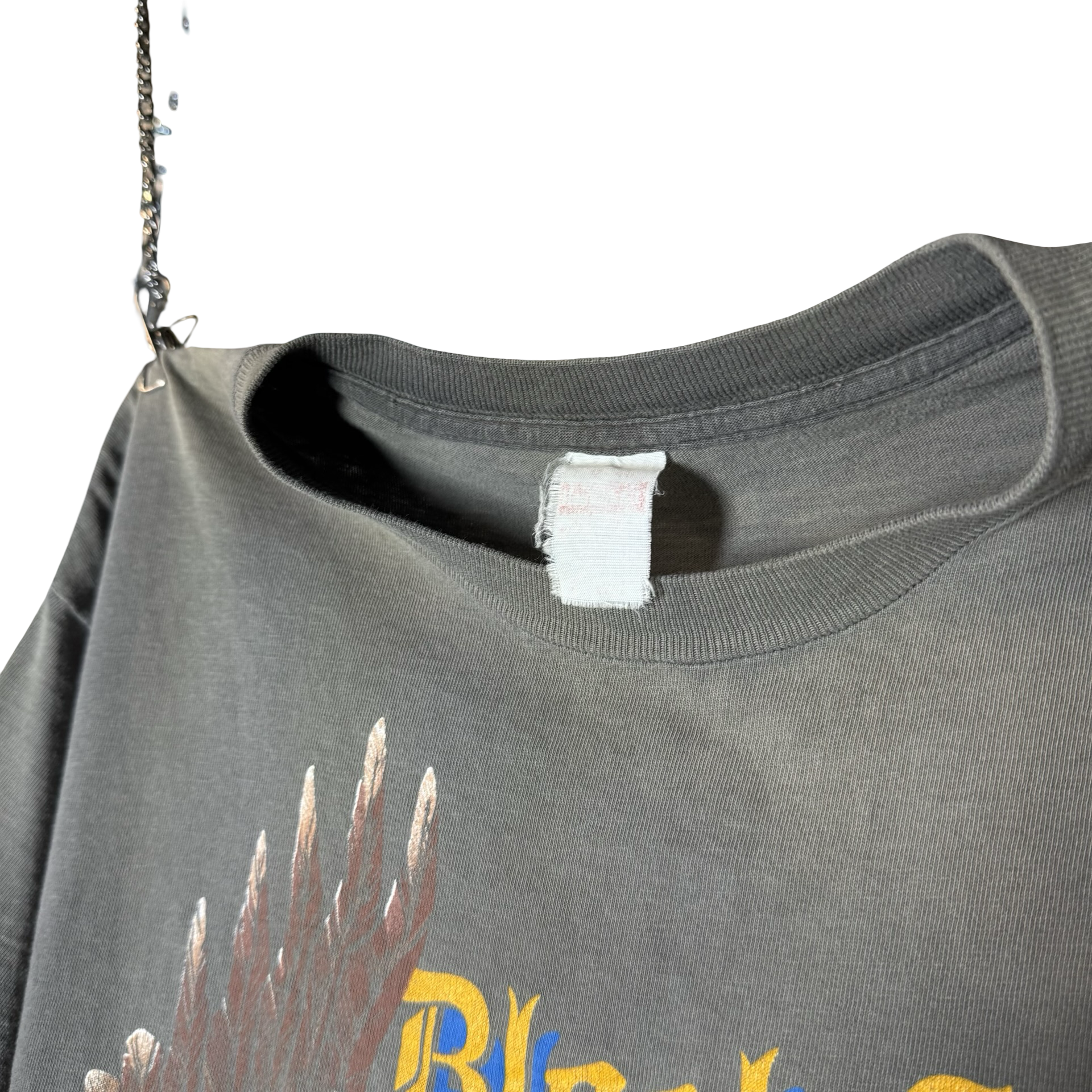80’s Harley Sun Faded Black Hills Rally Tee Size L