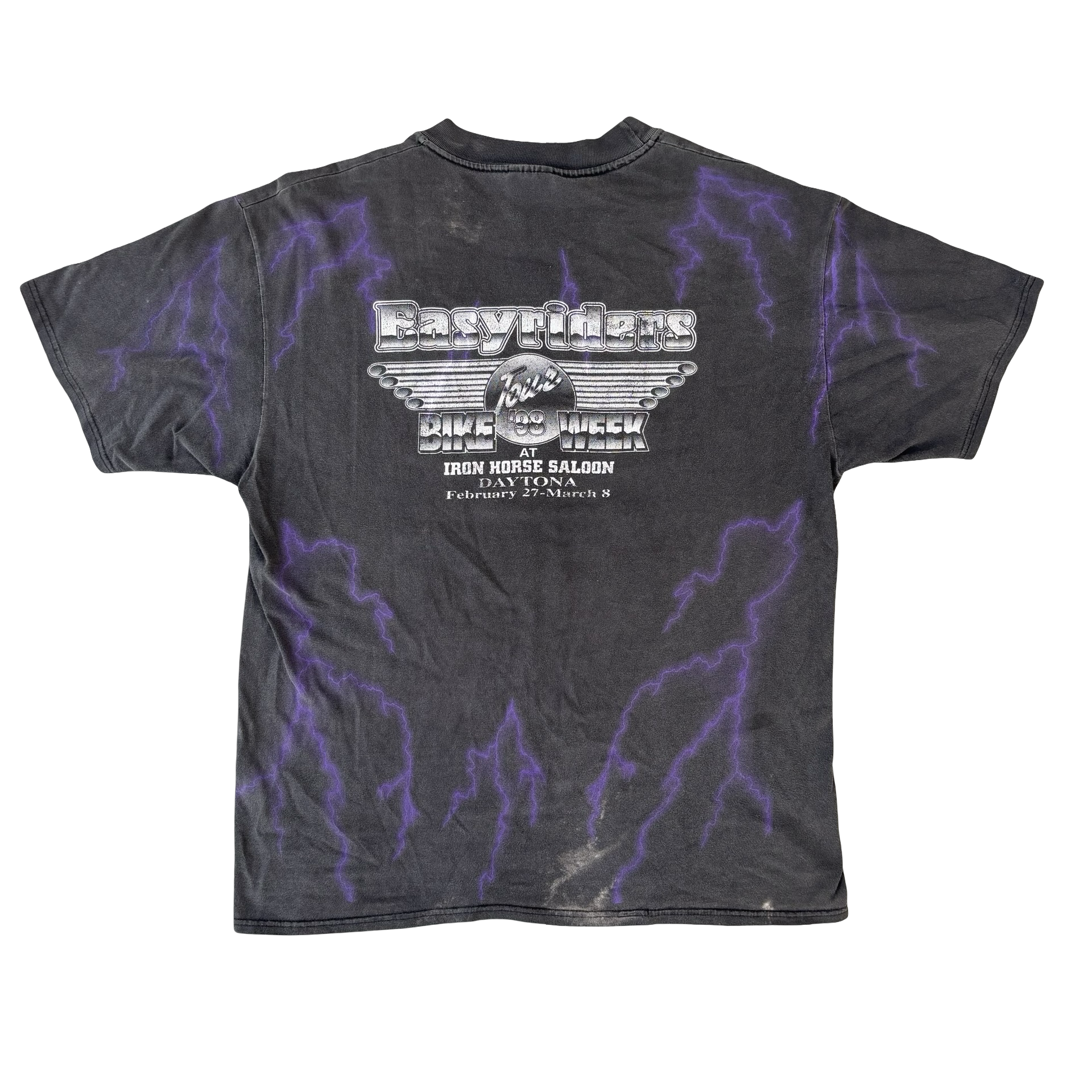 90’s Easyriders Lightning Truck AOP Tee Size L