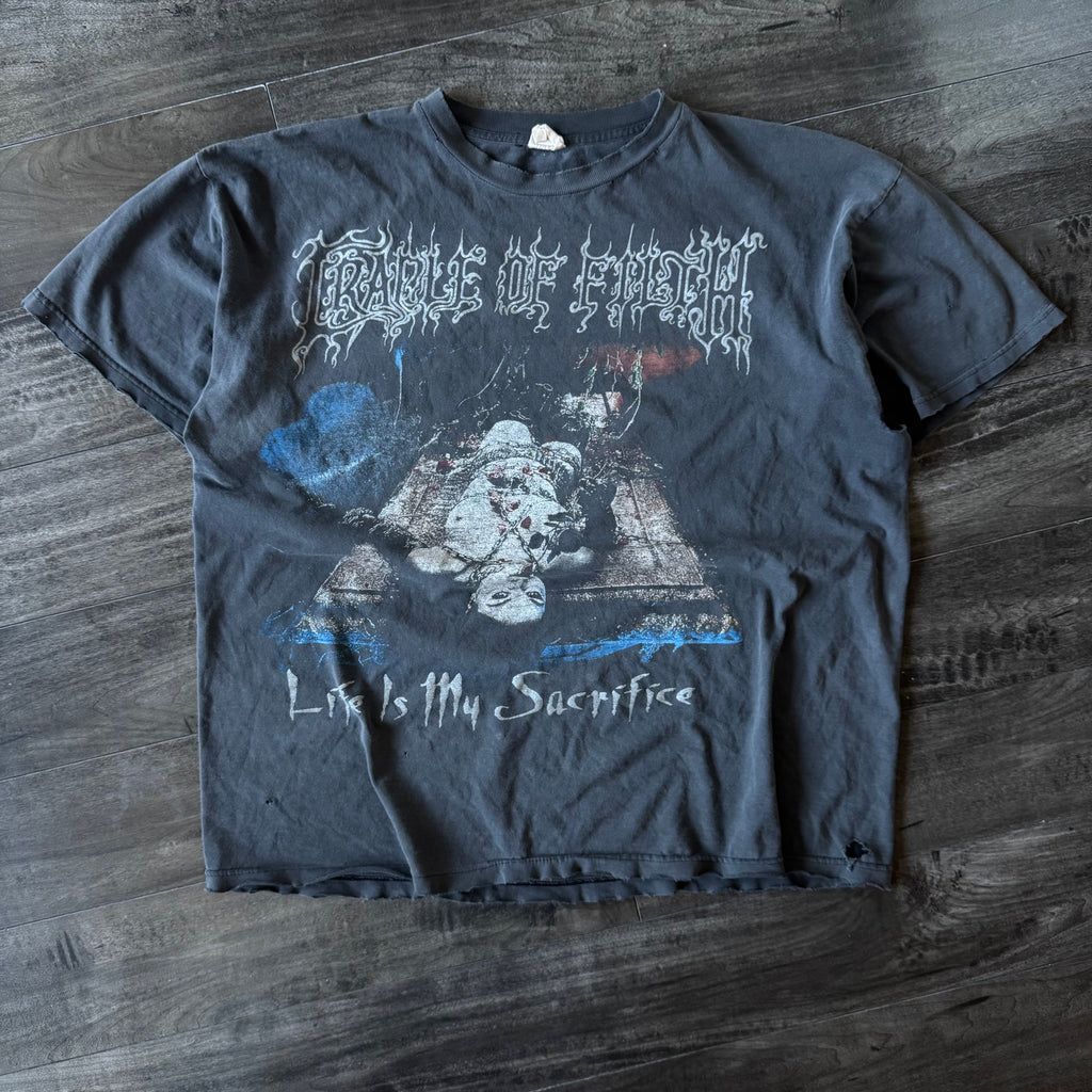 90’s Cradle of Filth “RIP Positive” Faded Tee (XL)