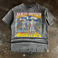 80’s Harley Rendezvous Black Hills Sun Faded Tee (L)
