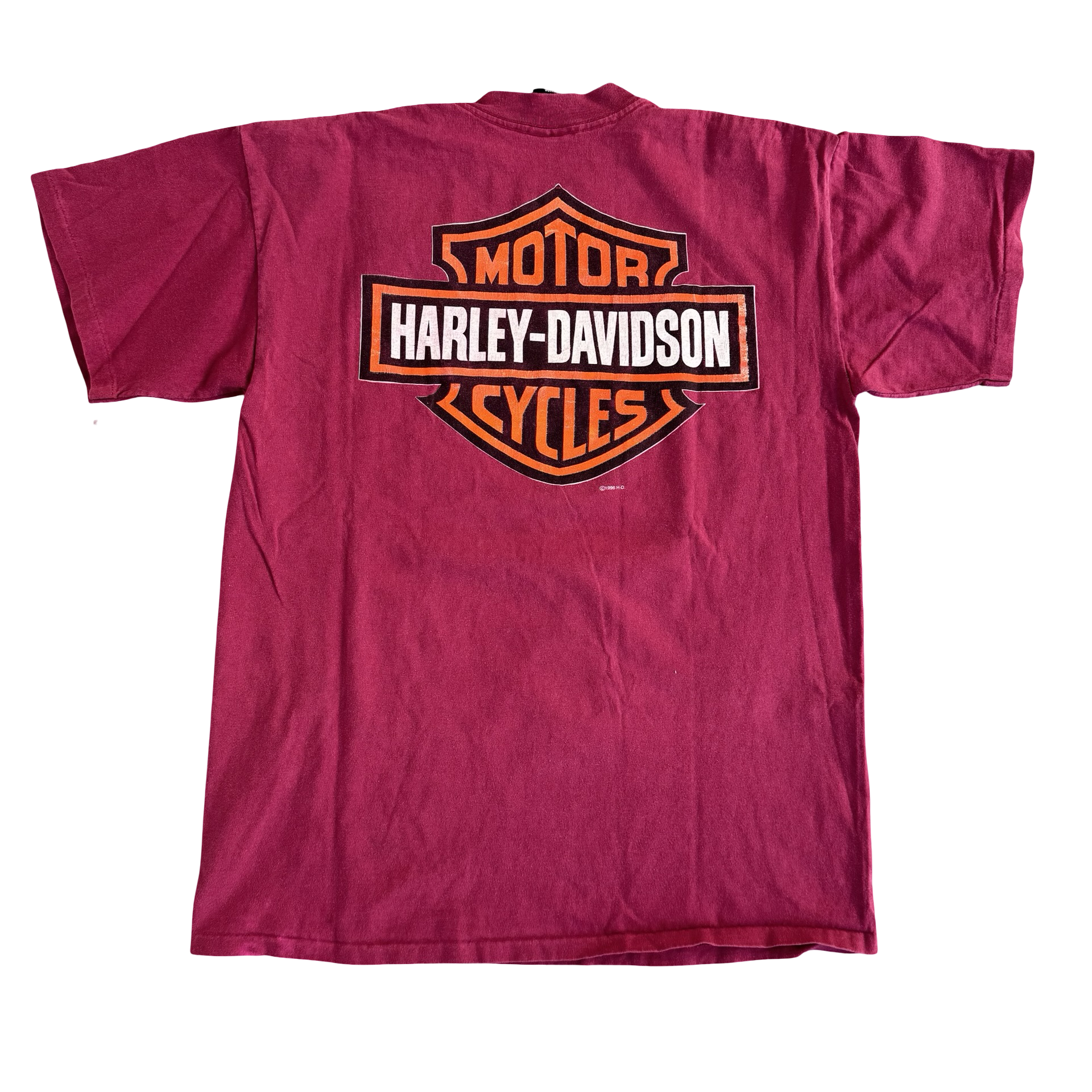 90’s Harley Davidson Bike Photo Tee Size L