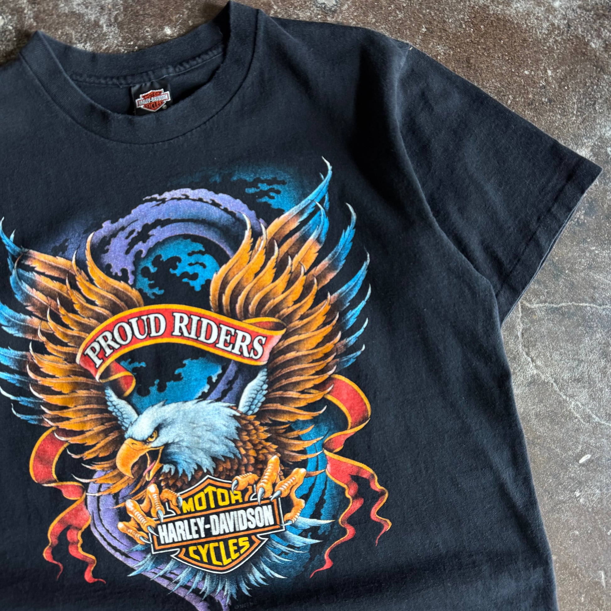 90’s Harley Proud Riders Eagle Hawaii Tee (L)