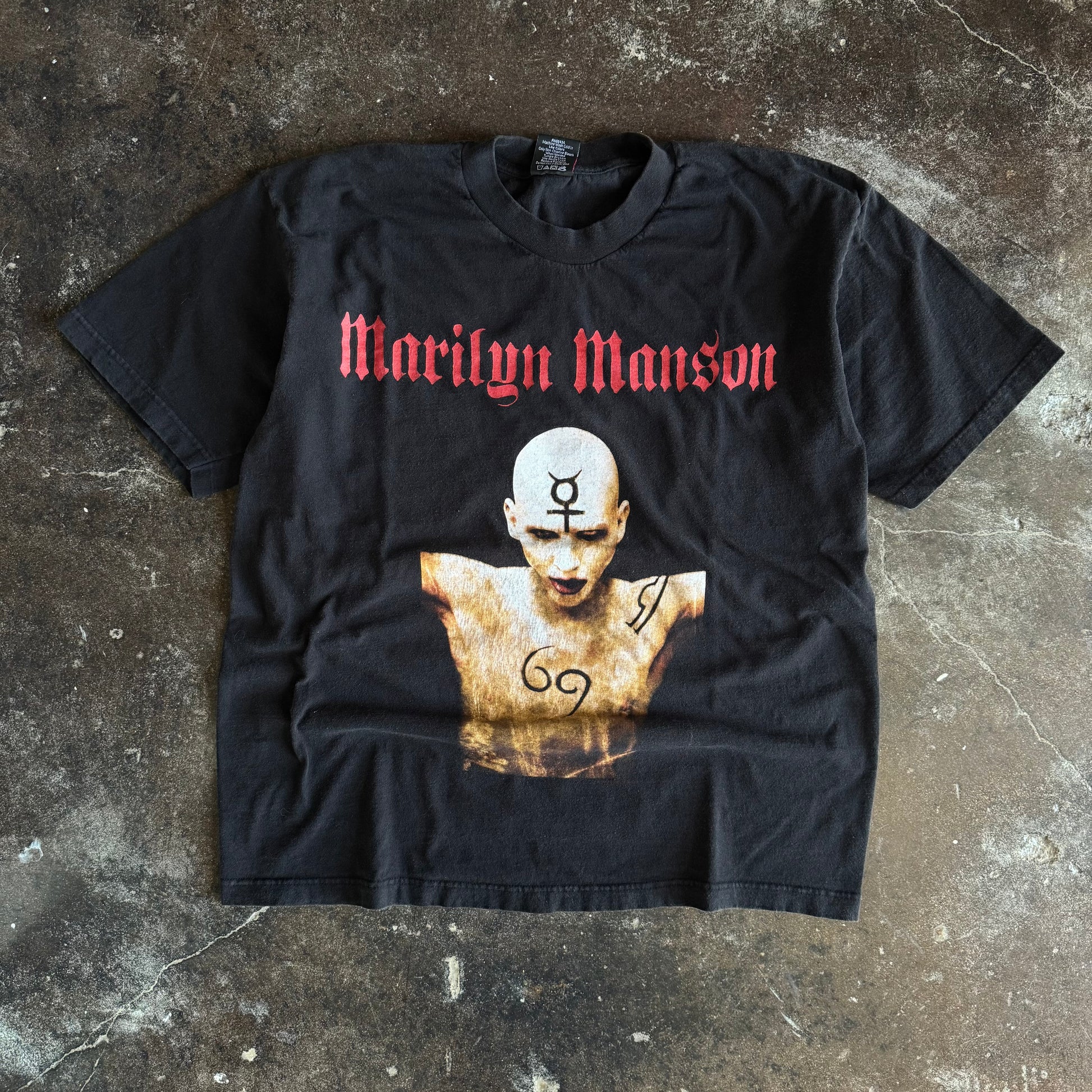 ‘01 Marilyn Manson Not A Slave Tee (XL)