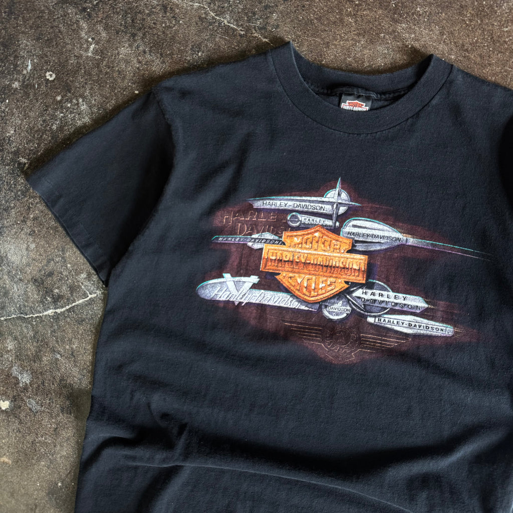 90’s Harley Davidson Logo Mashup California Tee (M)