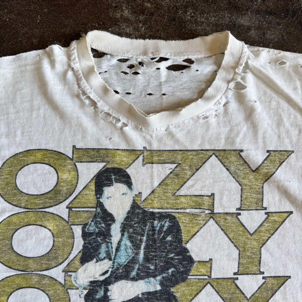 90’s Ozzy Osbourne Distressed/Thrashed Tour Tee (XL)
