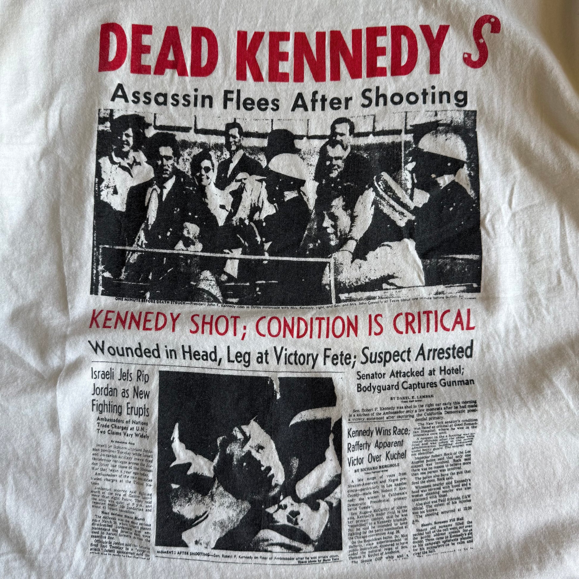 90’s Dead Kennedy’s JFK Assassination Tee (L)