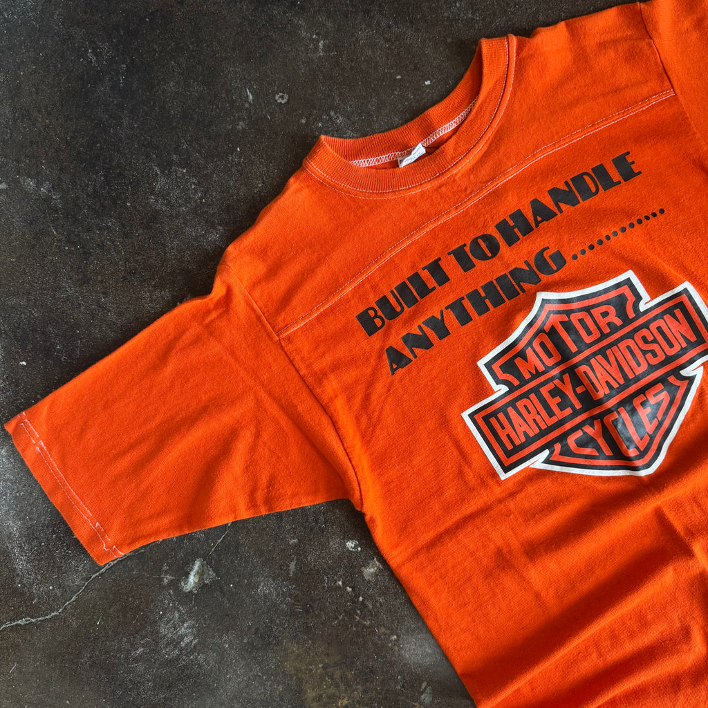 70’s Champion Harley Racing Jersey “Built to Handle” Tee (M/L)