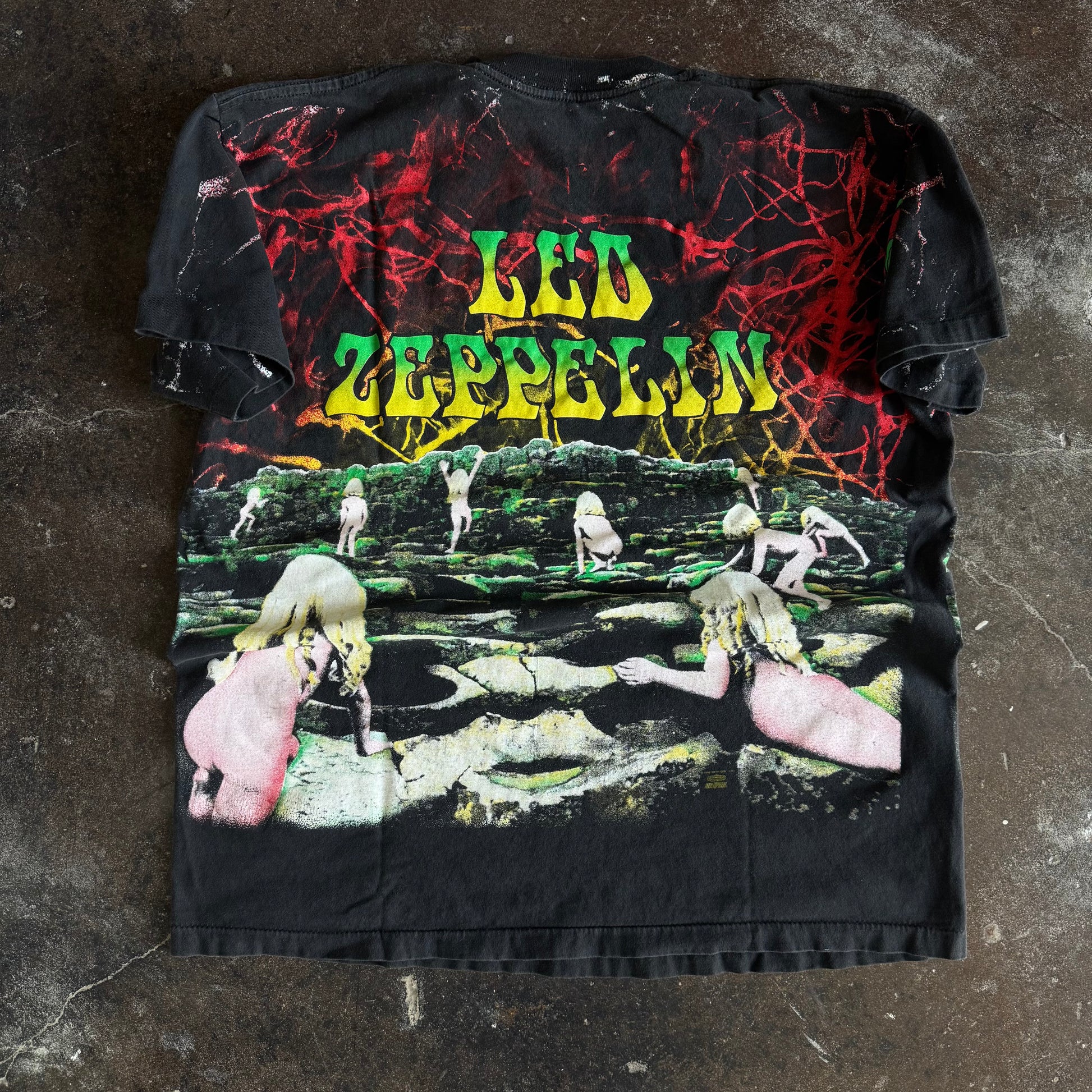 90’s Led Zeppelin Houses of the Holy AOP Tee (XL)
