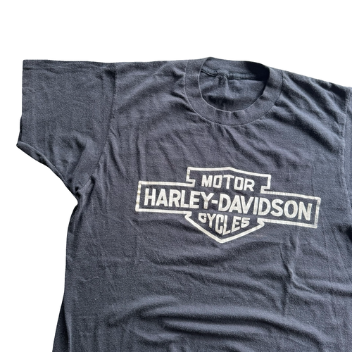 70’a Harley Emblem Essential E&M Tee Size L