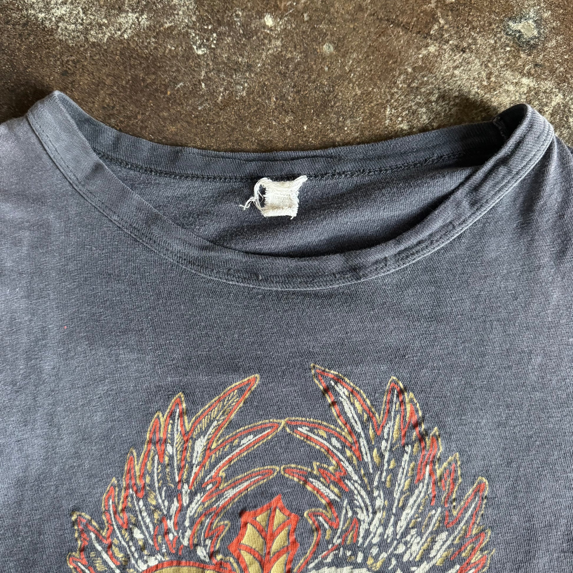 70’s Harley Emblem Cookies Sun Faded Tee (L)