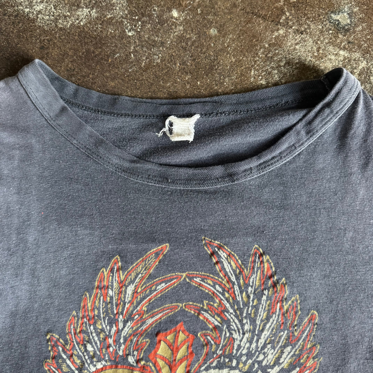 70’s Harley Emblem Cookies Sun Faded Tee (L)