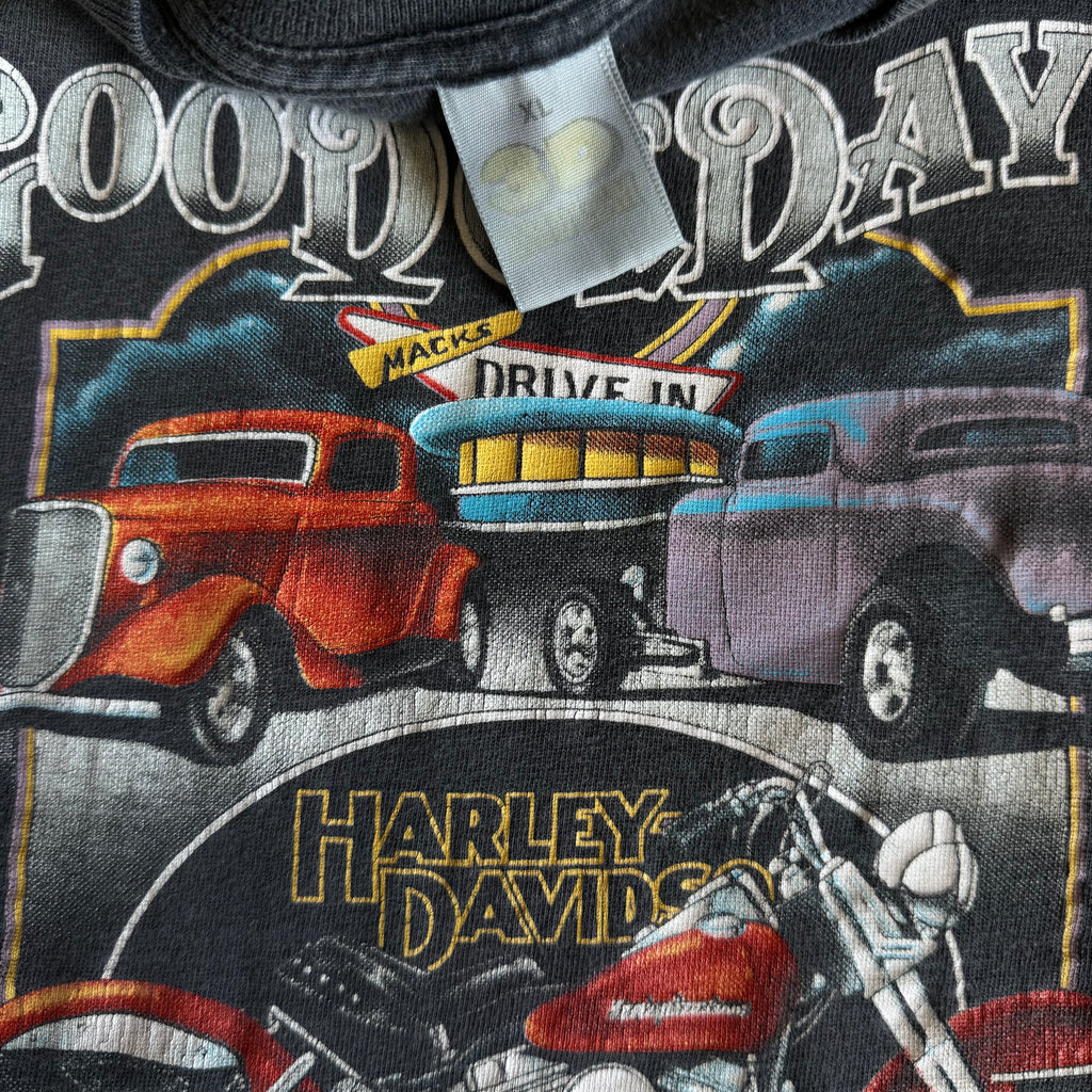 90’s Harley 3D “Good Ol’ Days” Faded Tee (XL)