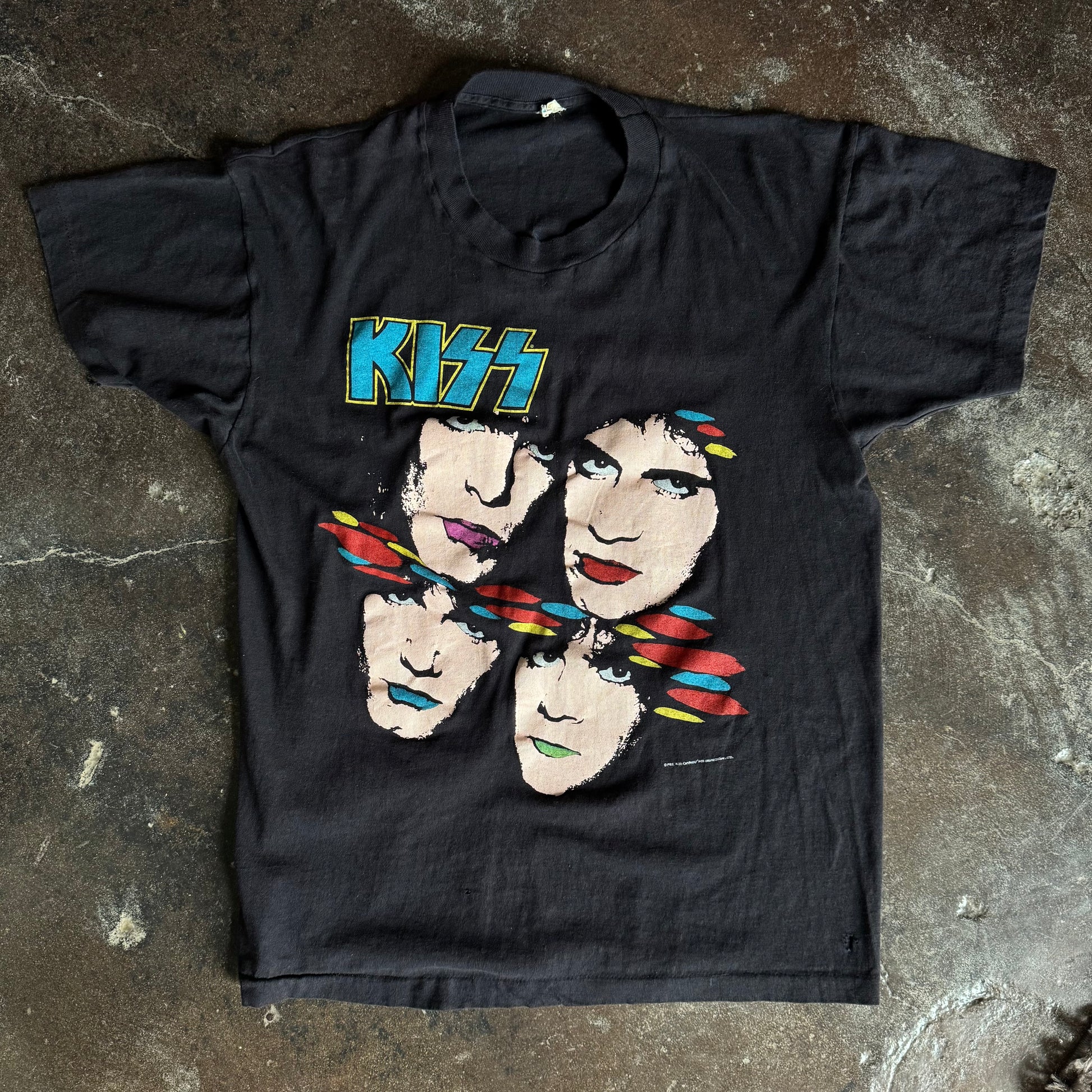 80’s KISS Asylum Band Tour Tee (XL)