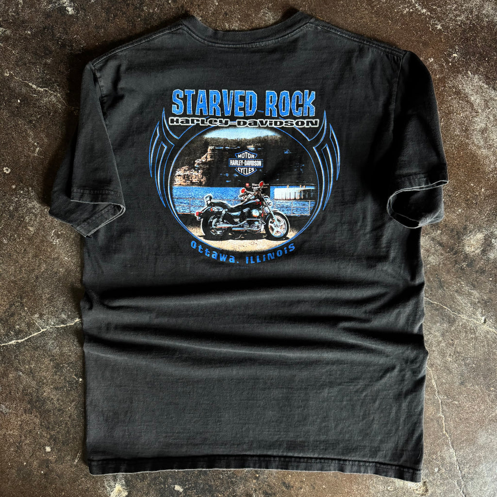 Y2K Harley Eagle Claw Tee (XL)