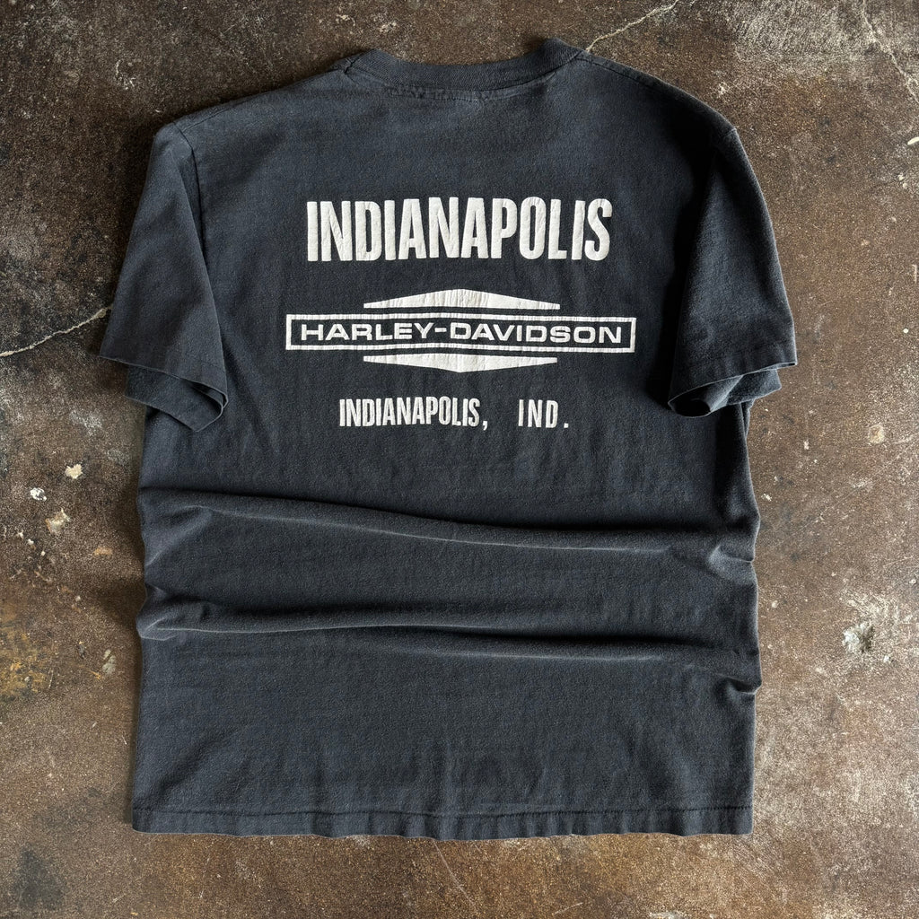 80’s Harley Established Eagle Indiana Tee (L)