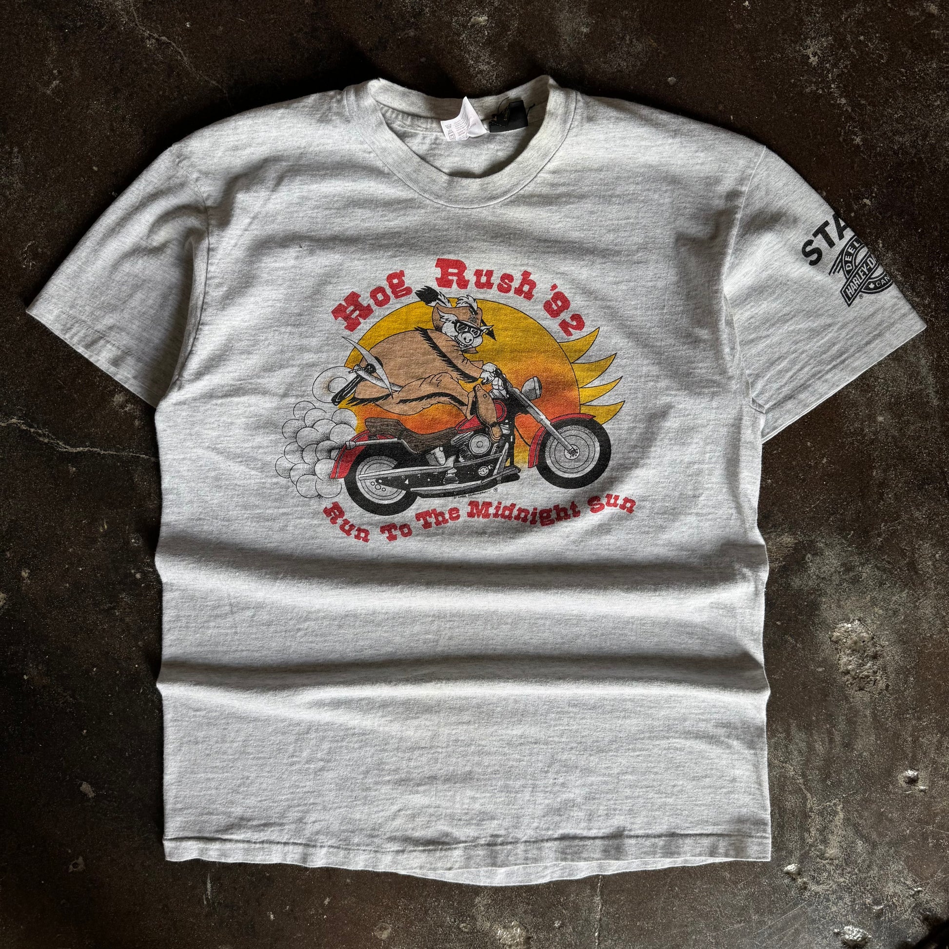 90’s Harley Hog Rush Staff Tee (L)