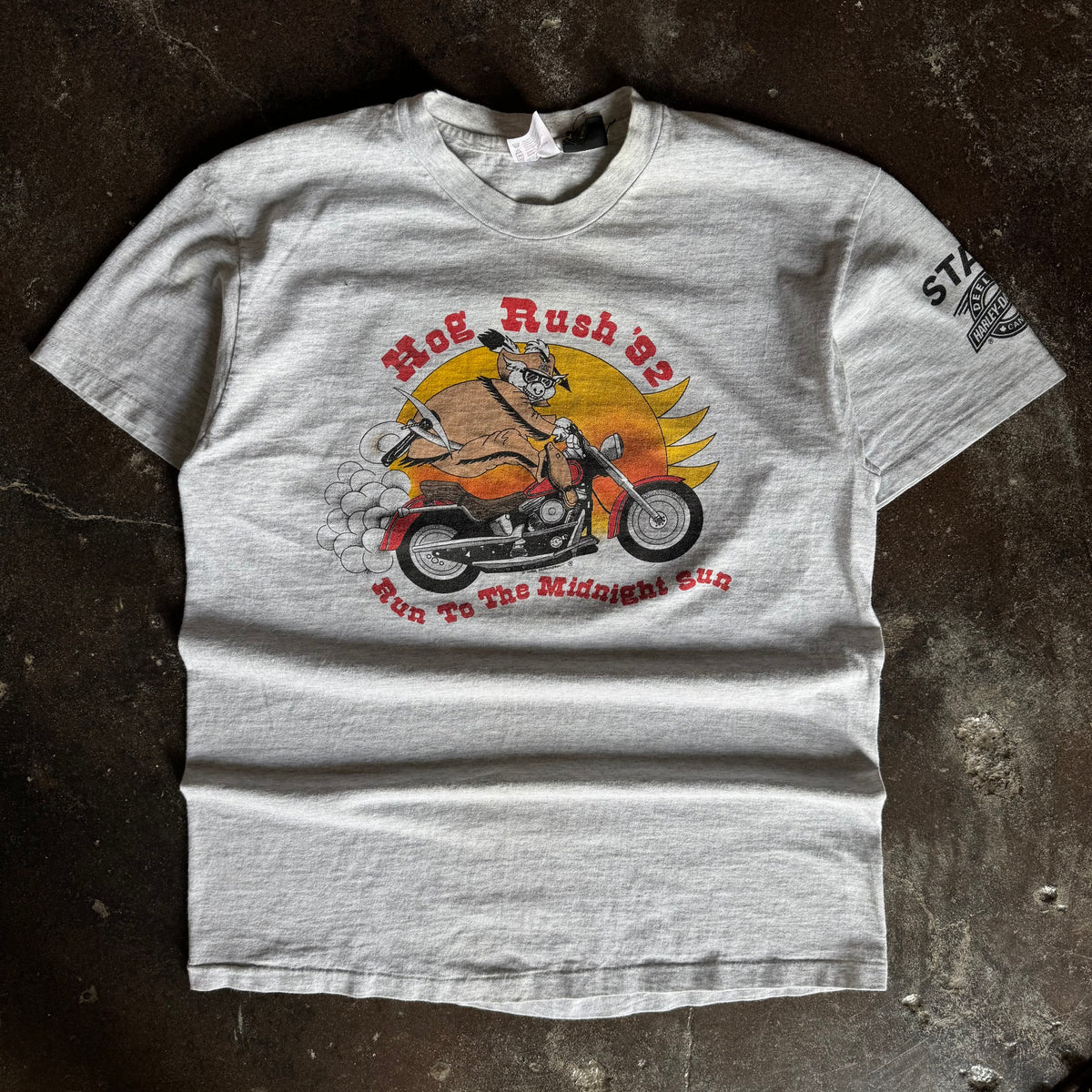 90’s Harley Hog Rush Staff Tee (L)