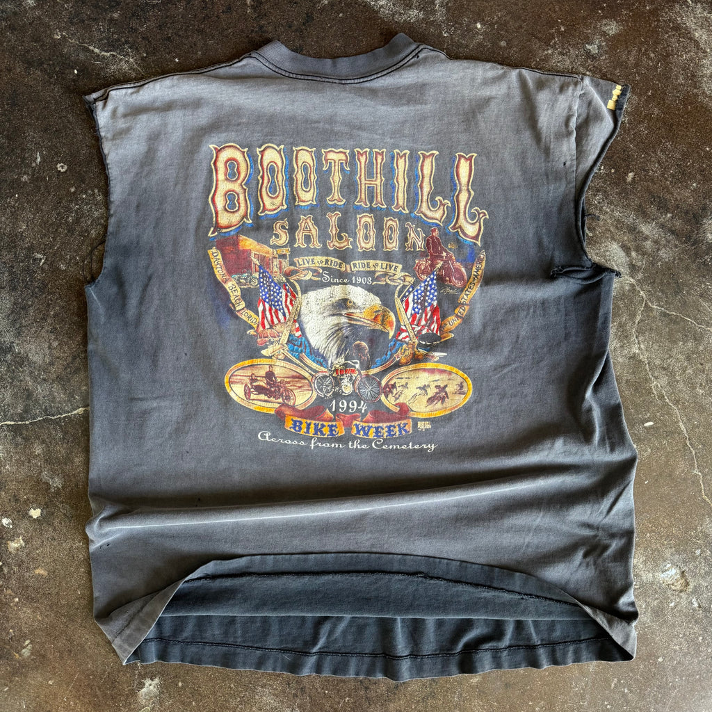 90’s Sun Faded Boothill Saloon Cutoff Tee (XXL)
