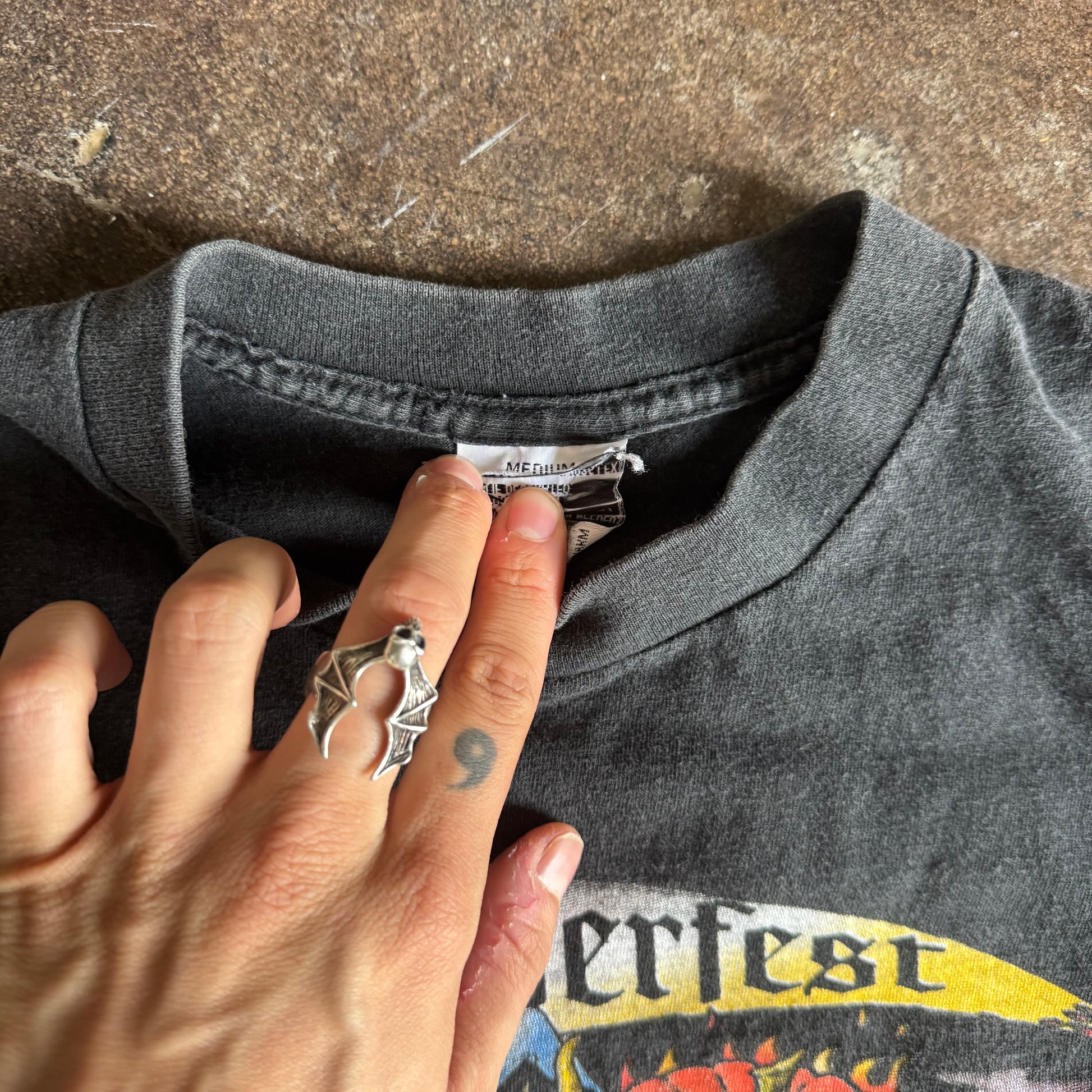 90’s Biketoberfest Reaper Milf Flame Tee (M)
