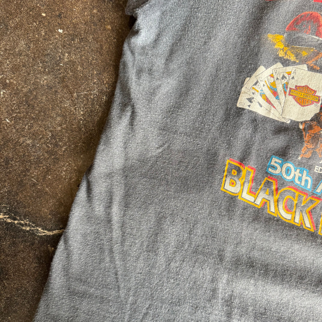 90’s Harley Sturgis Black Hills Sun Faded Tee (XL)