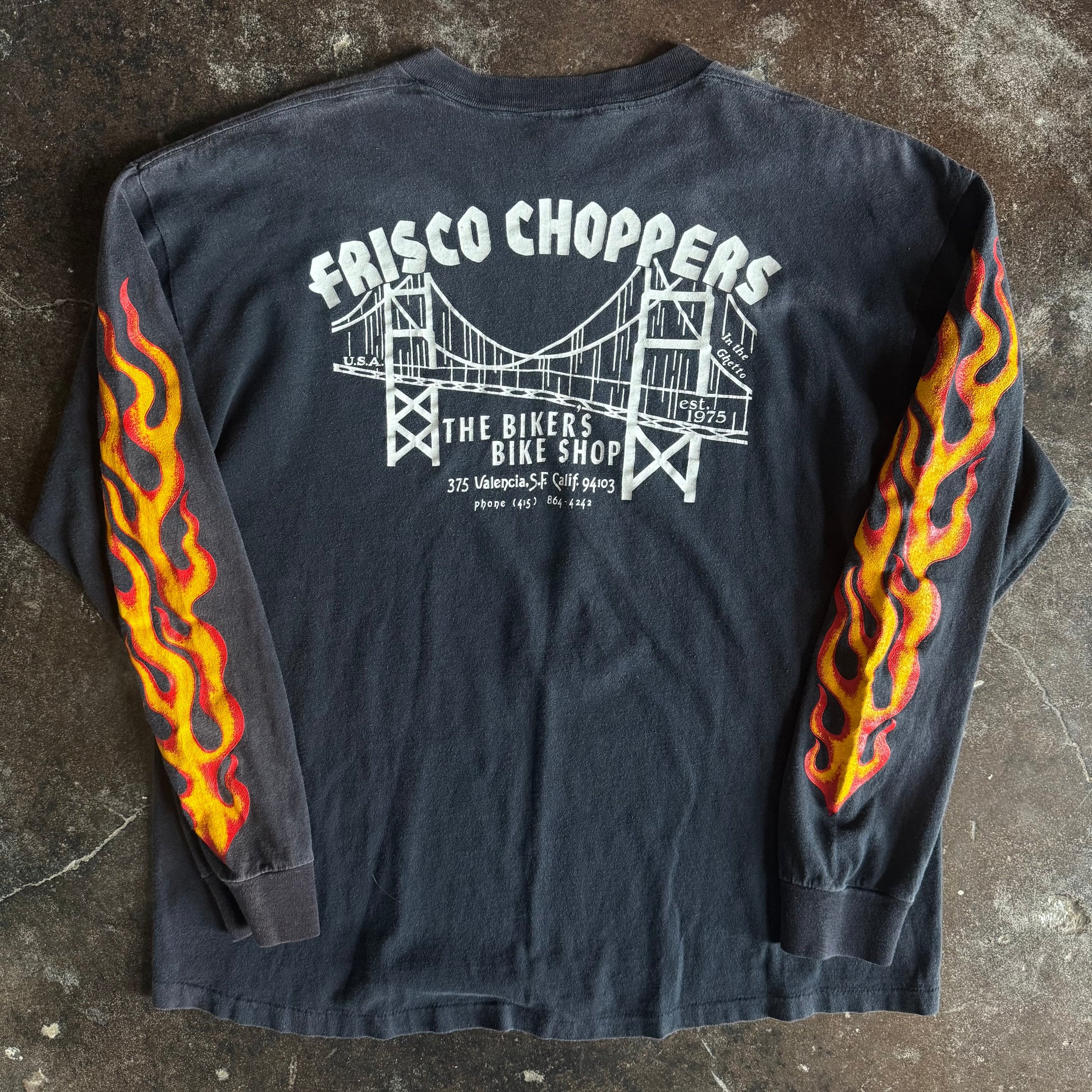 80’s Frisco Choppers Flame Long Sleeve (XL)