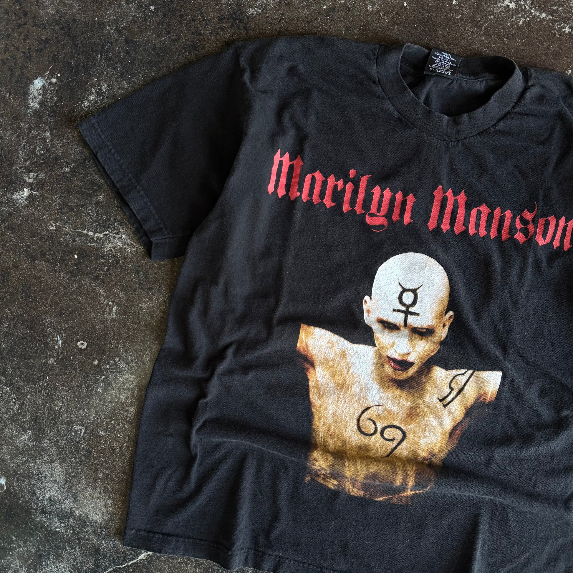 ‘01 Marilyn Manson Not A Slave Tee (XL)