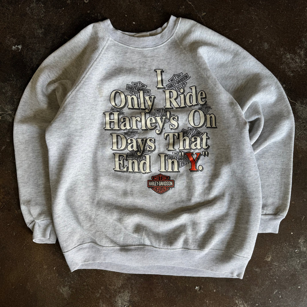 80’s Harley “Days That End In Y” Sweatshirt (L)