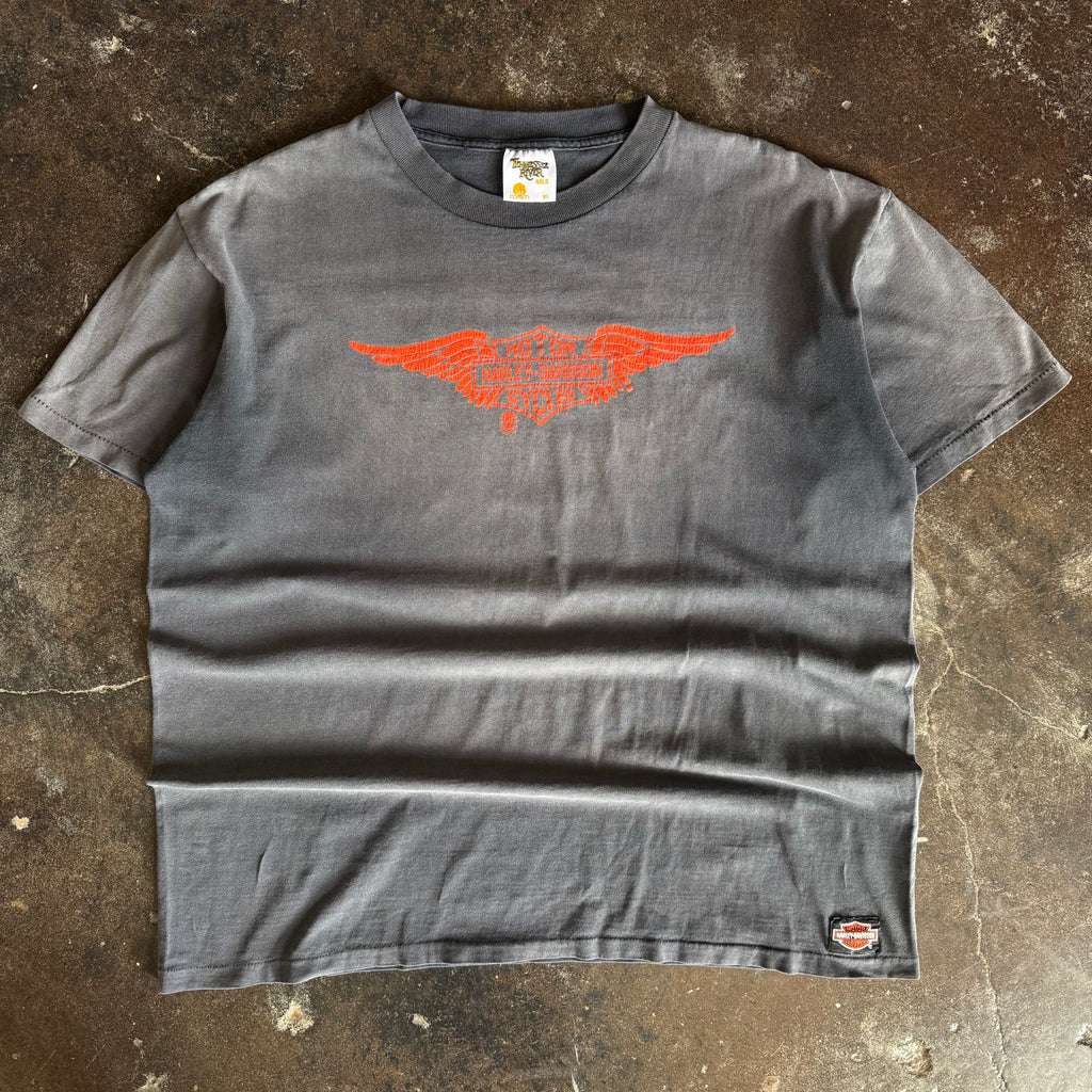 90’s Harley Sun Faded Wings Tee (XL)