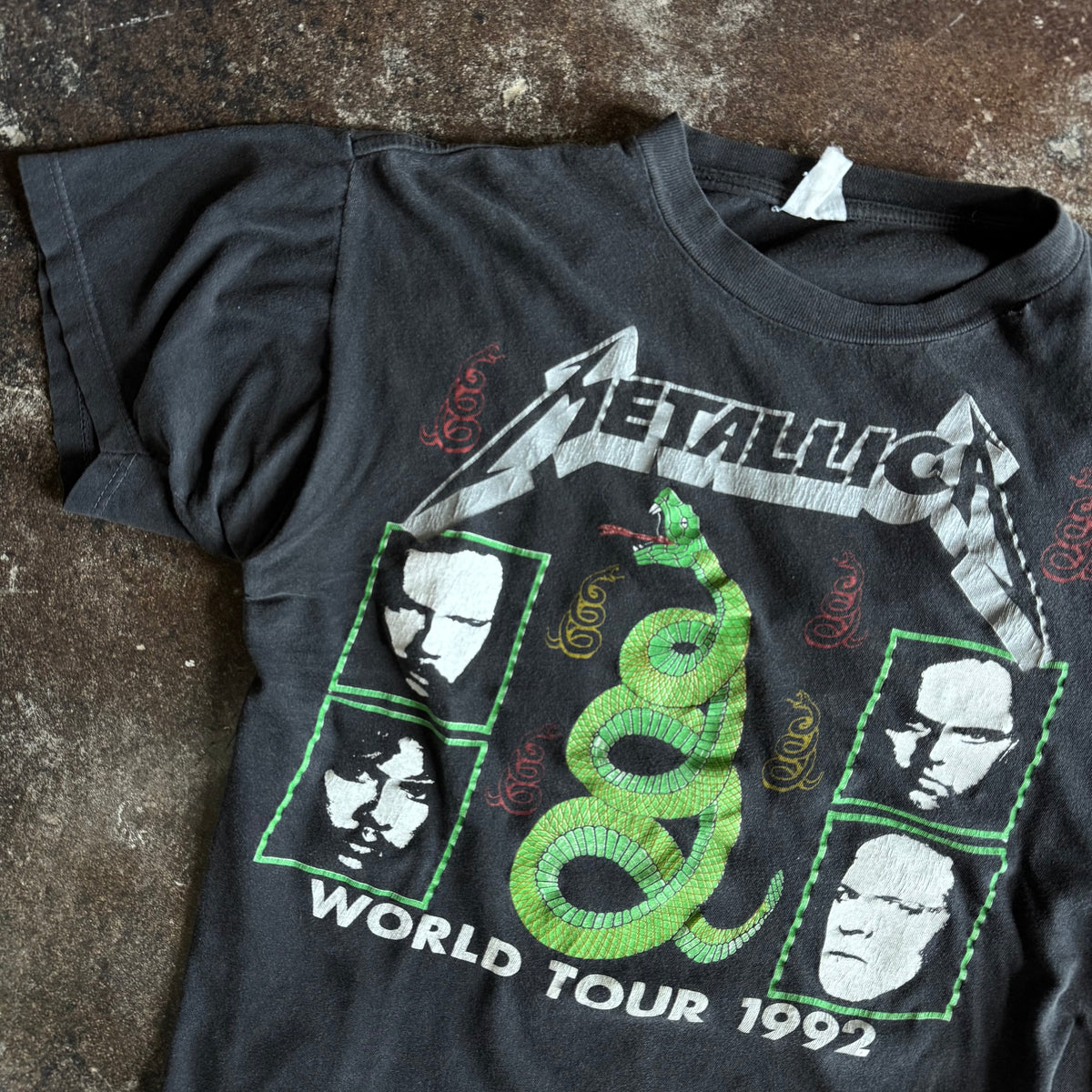 90’s Metallica World Tour Parking Lot Tee (L)
