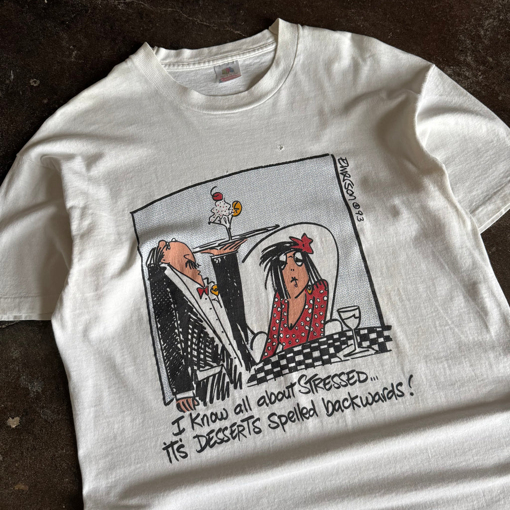 90’s “Stressed Desserts” Art Tee (L)