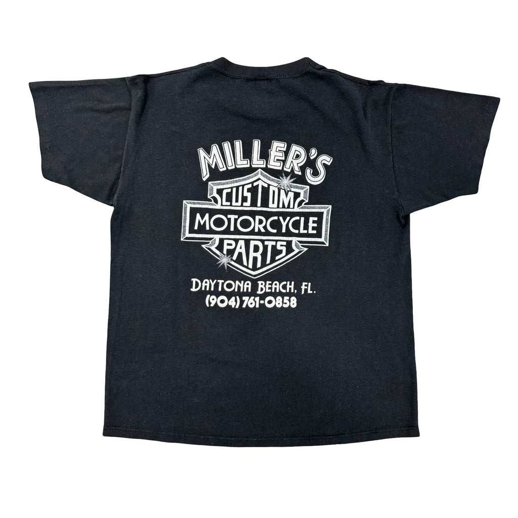 80’s Daytona Bike Week Millers USA Eagle Tee Size L