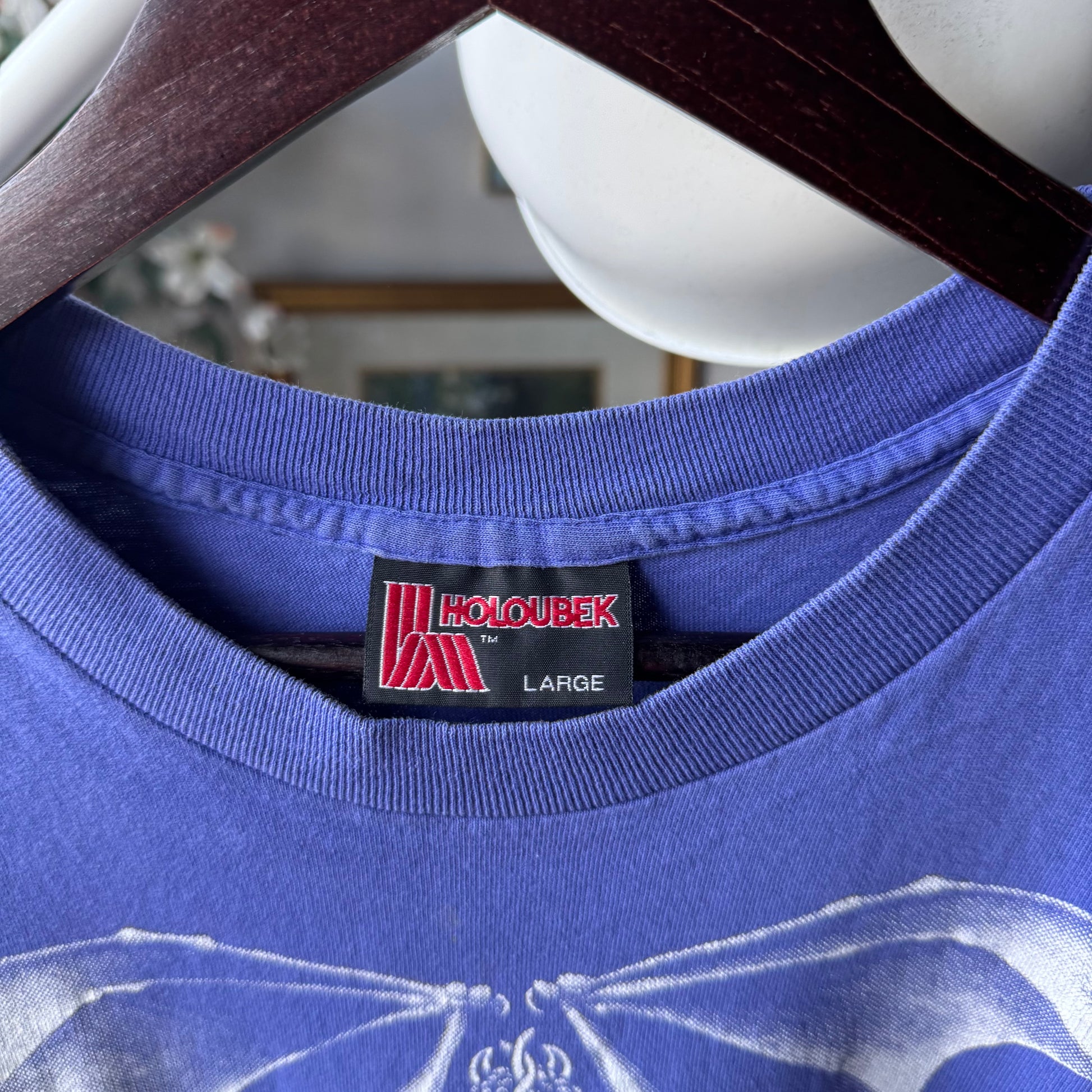 80’s Harley Gargoyle Emblem RARE Purple Tee Size L