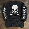 Y2K Skull and Crossbones Long Sleeve (XL)