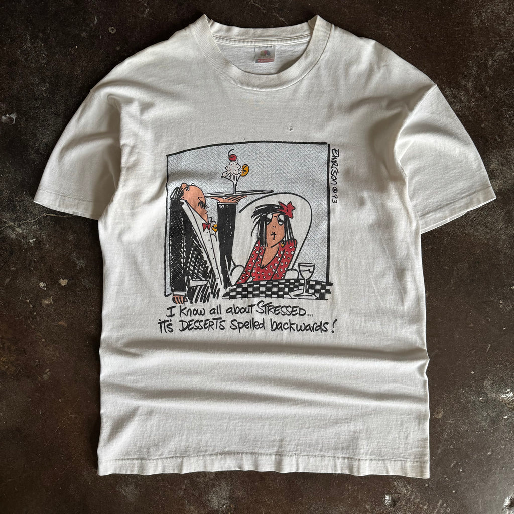 90’s “Stressed Desserts” Art Tee (L)