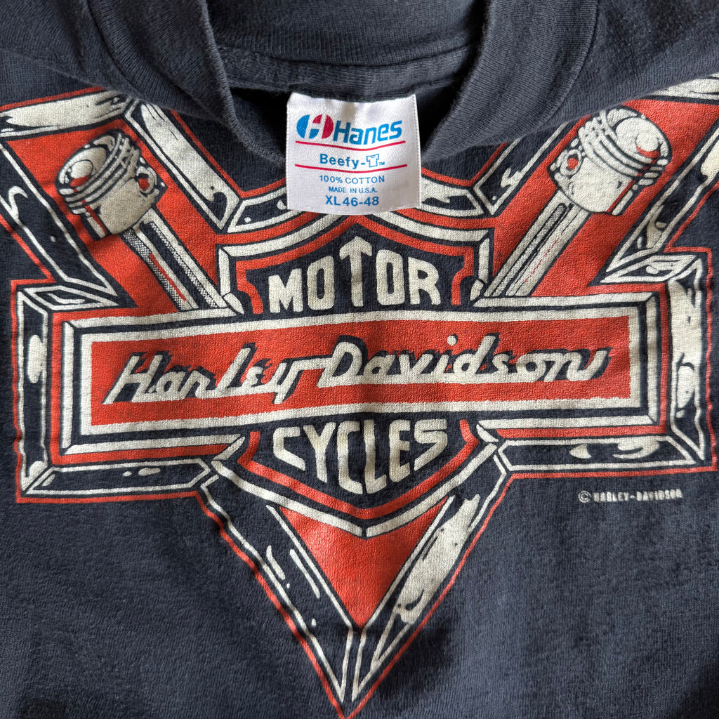 80’s Harley V Emblem Motor City Longsleeve (Cropped XL)