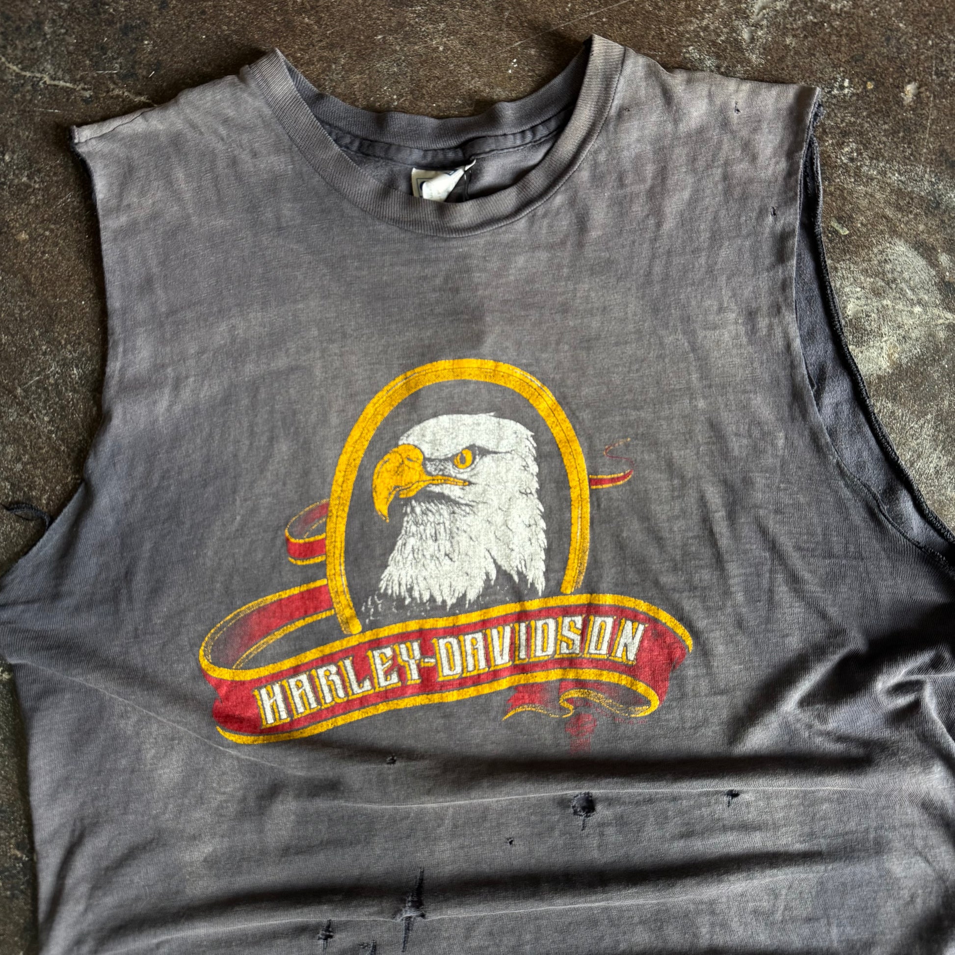 80’s Harley Davidson Sun Faded Vegas Eagle Tee (XL)