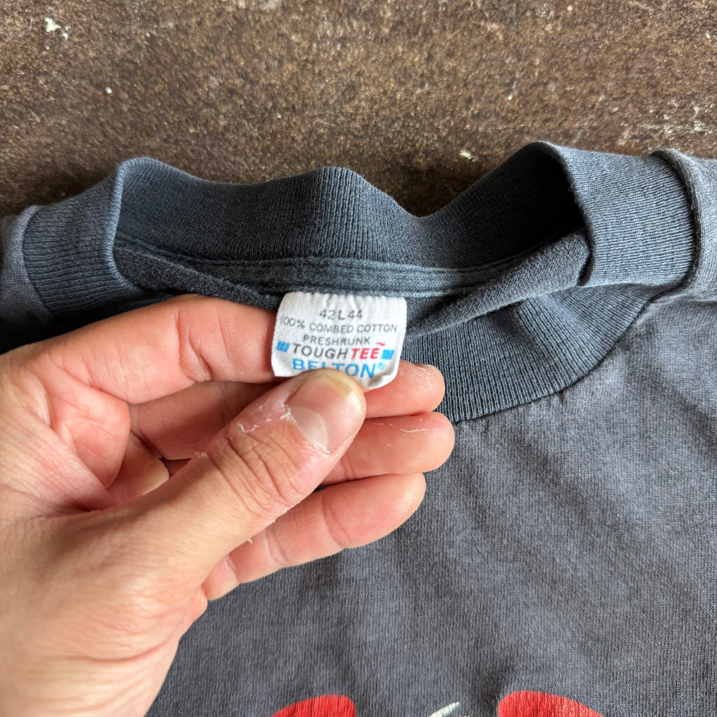 80’s Frisco Choppers Blue Flame Sun Faded Longsleeve (L)