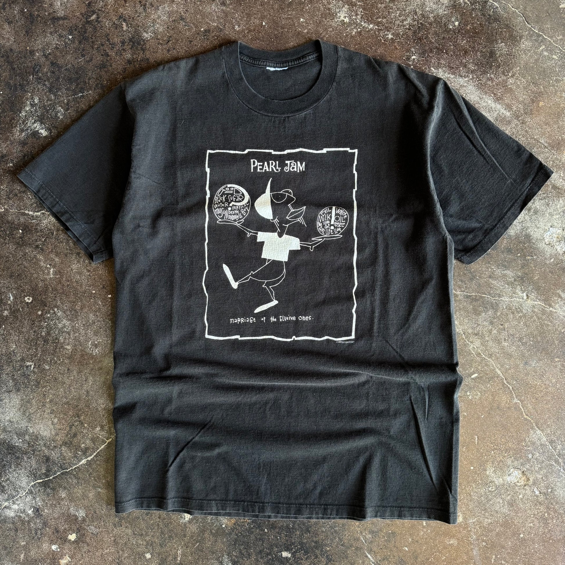 Vintage 1990s Pearl Jam Boundless band t-shirt