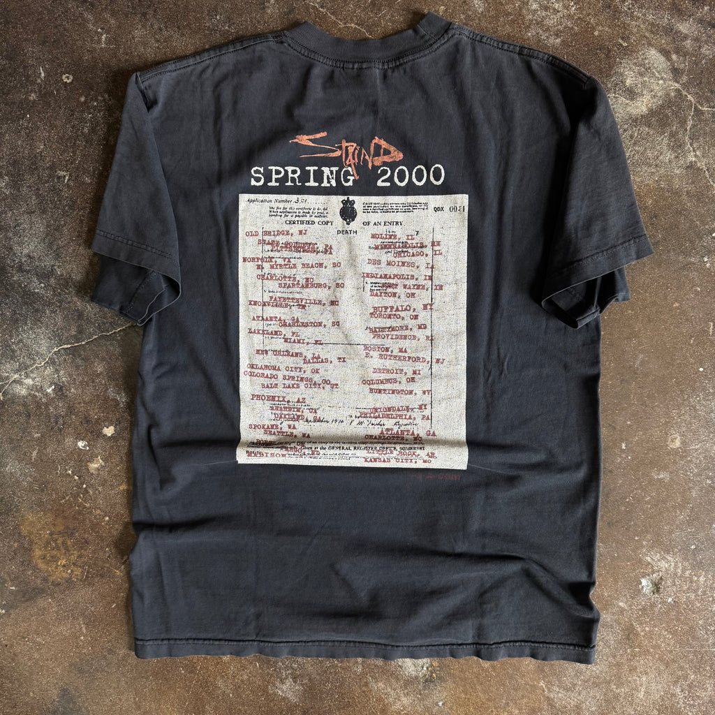 Y2K Staind Spring Tour Band Tee (L)