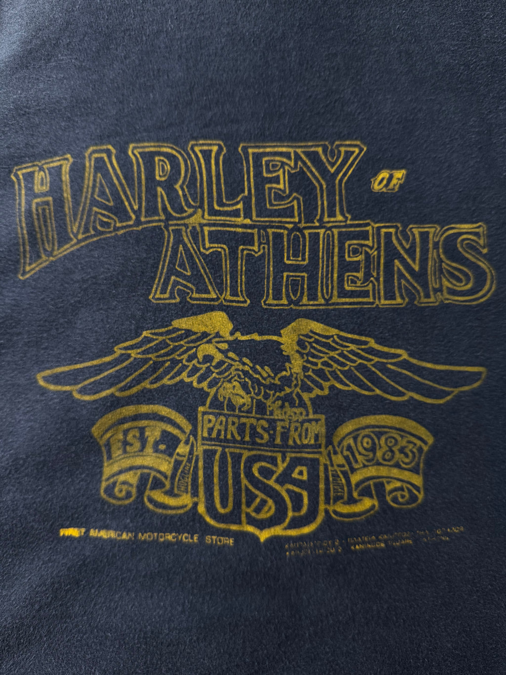 80’s Gas Grass or Ass Harley of Athens Tee (XL)