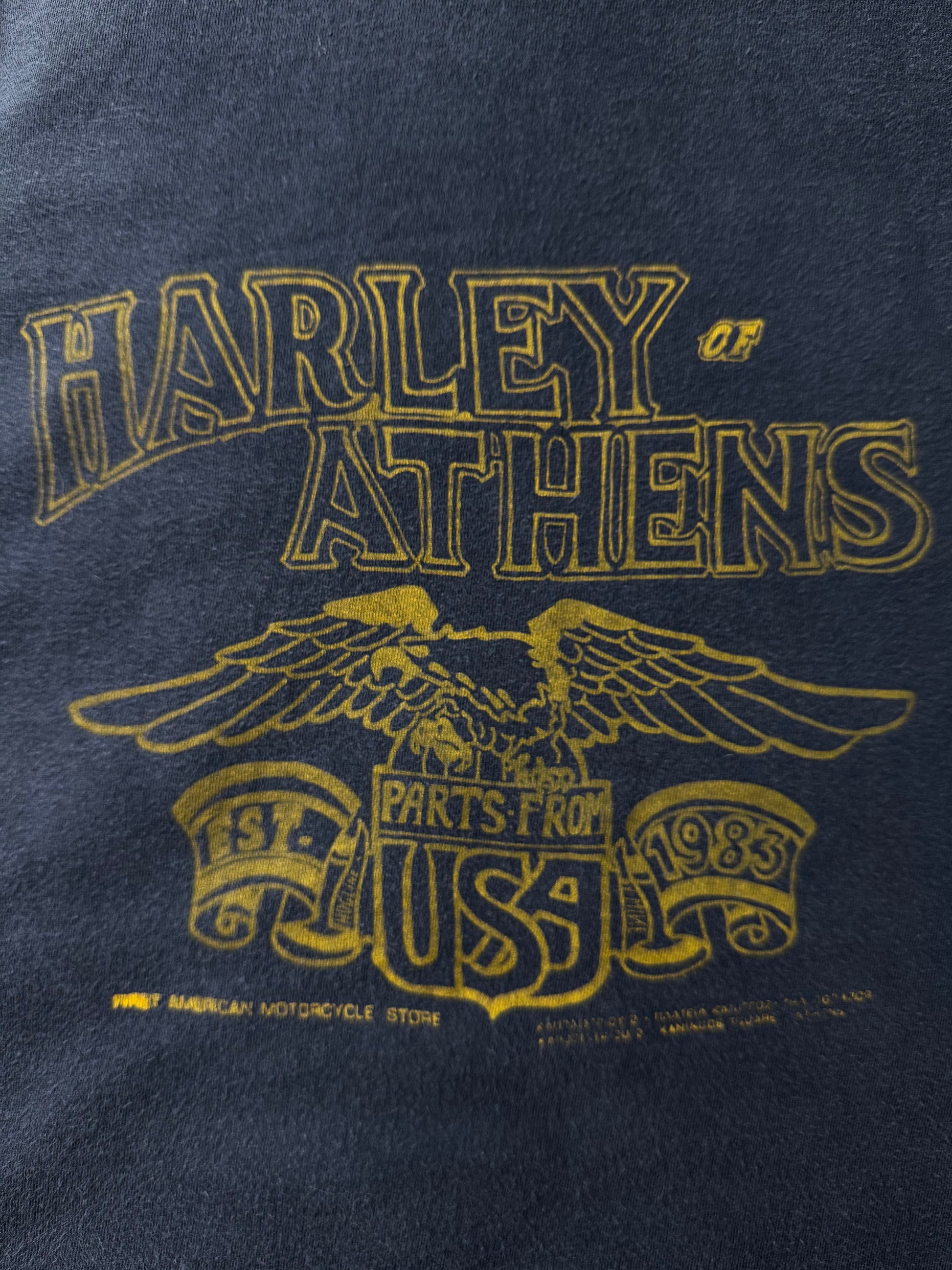 80’s Gas Grass or Ass Harley of Athens Tee (XL)