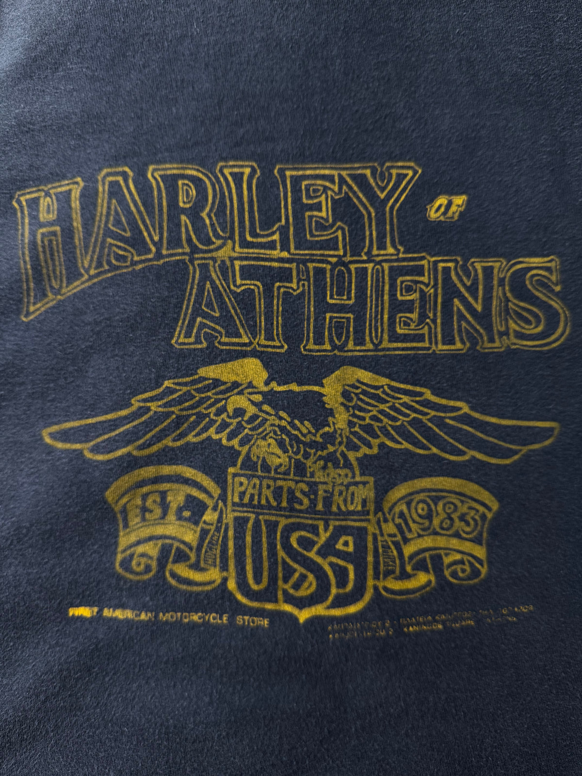 80’s Gas Grass or Ass Harley of Athens Tee (XL)